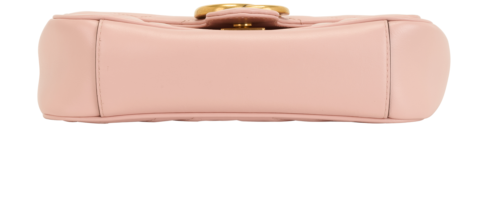 Small GG Marmont Shoulder Bag, &pound;650, Handbags, Pink, Leather, Top view